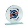 Trophée Verre Marquage couleur 156-61 - Logo personnalisé