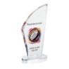 Trophée Plexiglas Marquage couleur 158-11 - Logo personnalisé