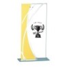 Trophée Verre Économique 160-11 - Logo personnalisé