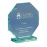 Trophée Verre Gravure Laser 169-61 - Logo personnalisé