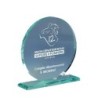 Trophée Verre Gravure Laser 170-41 - Logo personnalisé