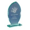 Trophée Verre Gravure Laser 166-51 - Logo personnalisé