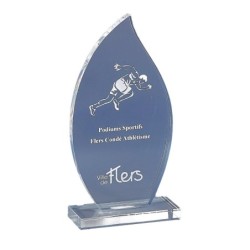 Trophée Plexiglas Gravure Laser 174-11 - Logo personnalisé