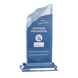 Trophée Plexiglas Gravure Laser 177-51 - Logo personnalisé