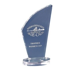 Trophée Plexiglas Gravure Laser 180-51 - Logo personnalisé