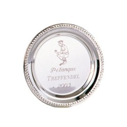 Assiette Métal Personnalisable : 182-02CLI - Logo personnalisé