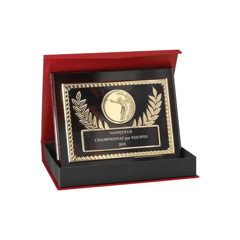 Plaque Honorifique Personnalisable : 189-01CLI - Logo personnalisé