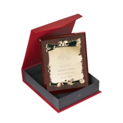 Plaque Honorifique Personnalisable : 187-11CLI - Logo personnalisé