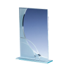 Trophée Verre Économique 162-32 - Logo personnalisé