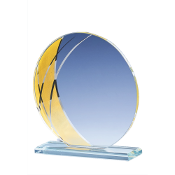 Trophée Verre Économique 161-13 - Logo personnalisé