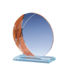 Trophée Verre Économique 161-11 - Logo personnalisé