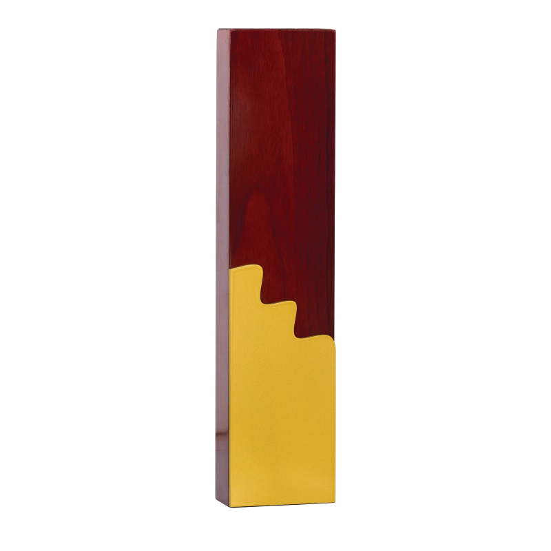Trophée Bois  151-01- Personnalisé Logo de sport couleur