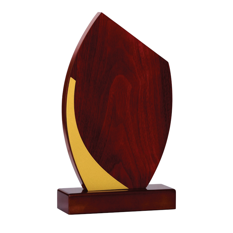 Trophée Bois  151-13- Personnalisé Logo de sport couleur