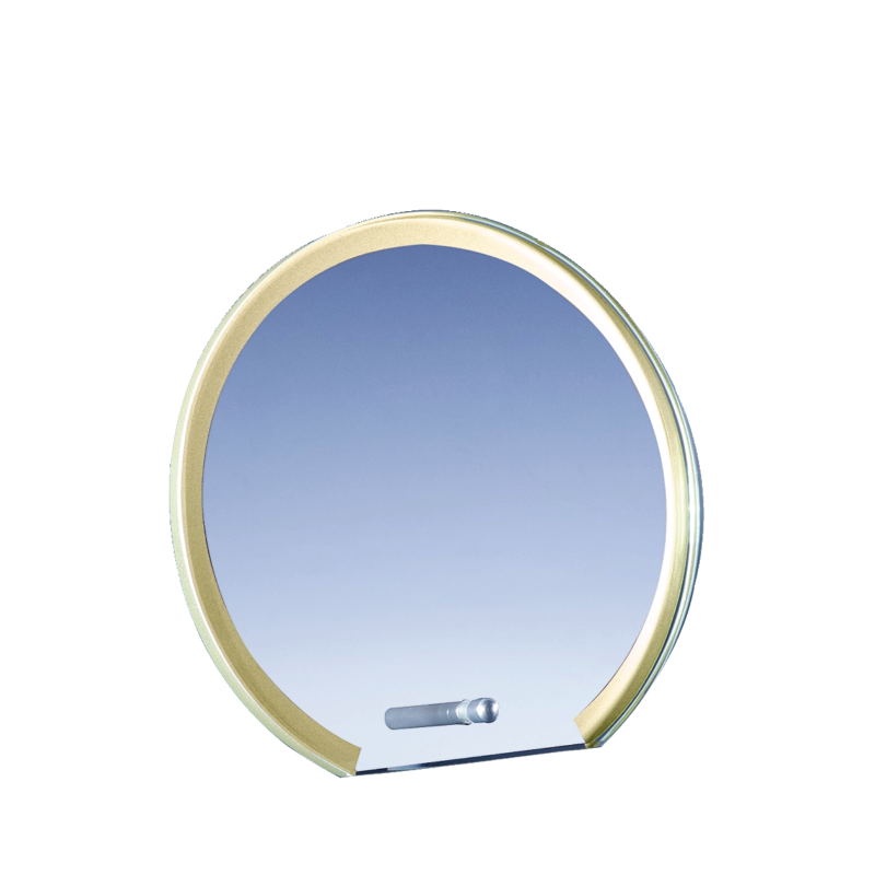 Trophée Verre Gravure Laser 168-03 - Logo personnalisé