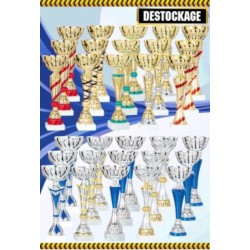 Lot de 30 coupes (30 cm) - Clubs de sport