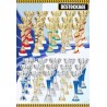 Lot de 30 coupes (30 cm) - Clubs de sport