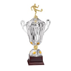 Trophée économique Football en Métal  - H54cm – Réf : 88-41