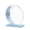 Trophée Personnalisé en verre - H : 17cm – Réf : 124-01