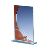 Trophée Verre Économique 162-31 - Logo personnalisé