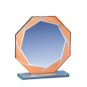 Trophée Verre Économique 160-41 - Logo personnalisé
