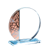 Trophée Verre Marquage couleur 154-31 - Logo personnalisé