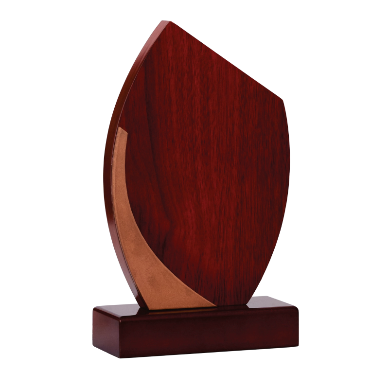 Trophée Bois  151-11- Personnalisé Logo de sport couleur