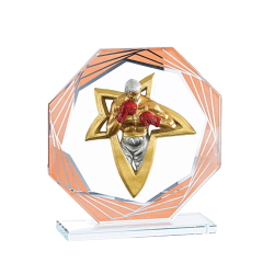 Trophée Personnalisé - Grand choix de disciplines - H : 17cm – Réf : 130-11