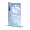 Trophée Verre Économique 162-32 - Logo personnalisé