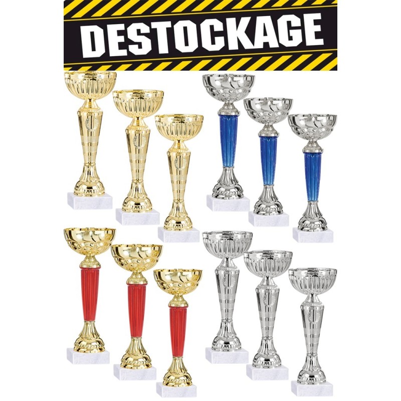 Lot de coupes sportives perso – Clubs sportifs – Réf. 2022-116