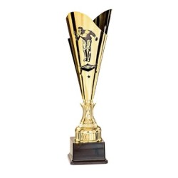 Coupe Laser Métal Boule & Pétanque (45 cm) Prix Spécial Clubs