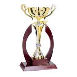 Coupe "Prestige" Métal (34 cm) -Clubs de sport !