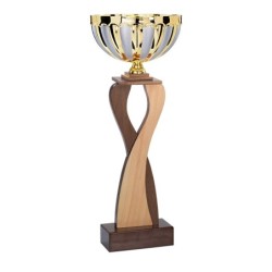 Coupe "Prestige" Bois et Métal (34 cm) Prix Spécial Clubs