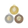 Médaille Personnalisable en Ø50 mm. réf : 098 - Finition Or-Arg-Brz