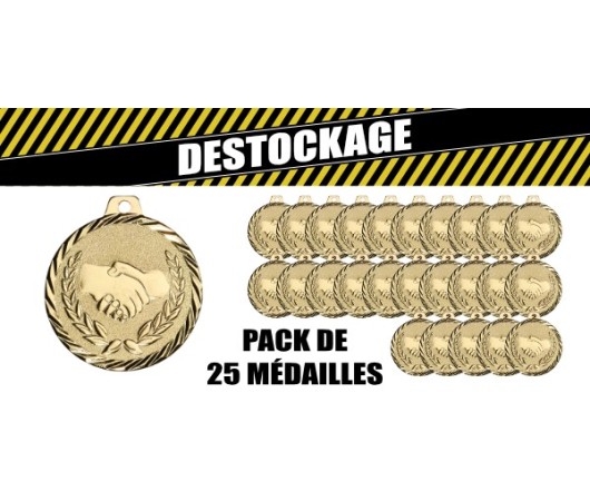 PAKS DE MÉDAILLES