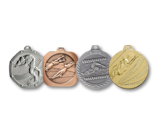 Médailles natation pas chères | AFB Récompenses