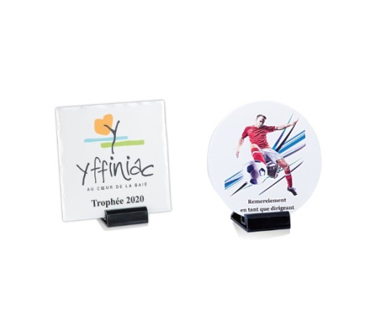 TROPHÉES CÉRAMIQUE PERSONNALISÉS COULEUR