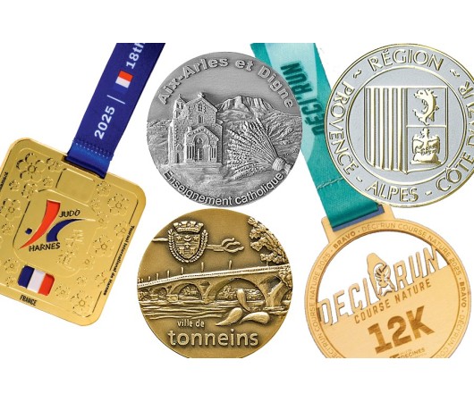 MÉDAILLE SUR MESURE