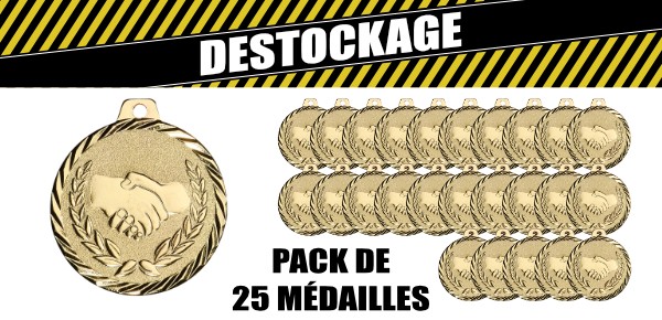 PAKS DE MÉDAILLES