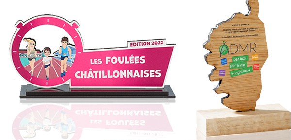 TROPHÉES CRÉATIONS SUR MESURE