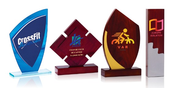 TROPHÉES IMPRESSION COULEUR : LOGO & BLASON DE VILLE